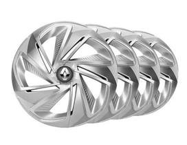 Jogo Calota Nitro Pta Aro 14 Para Sandero 2008 2009 2010