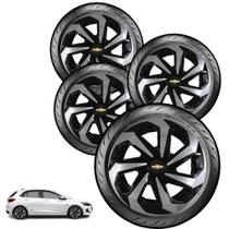 Jogo Calota Spider Aro 14 Gm Celta 2002 2003 2004 2005 2006