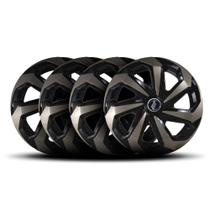 Jogo Calota Spider Aro 15 Black Gold