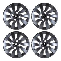 Jogo Calota Sport Street 14 Grafite Citroen C3 C4