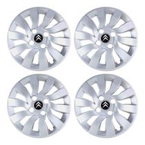 Jogo Calota Sport Street 14 Prata Citroen C3 C4 Jogo Calota Sport Street 14 Prata Citroen C3 C4