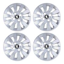 Jogo Calota Sport Street 14 Prata Peugeot 206 207 208 Jogo Calota Sport Street 14 Prata Peugeot 206 207 208