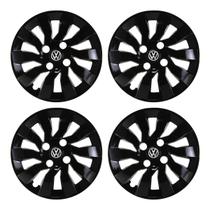 Jogo Calota Sport Street 14 Preto Fox Polo Golf Up Voyage