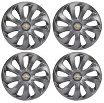 Jogo Calota Velox Gft Aro 14 Para Prisma 2009 2010 2011