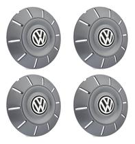 Jogo Calotas Centro Roda Amarok + Jogo Bicos/Capas de Válvulas Preto