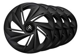 Jogo Calotas Esportiva Aro 14 Citroen C3 C4 Kit 4 Carlota Xsara Picasso