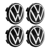 Jogo Calotinha 56mm Centro de Roda KRMAI Volkswagen Nivus/Vi