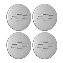 Jogo Calotinha 58mm Centro de Roda GM Opala Diplomata 1991/1992 Prata Jogo Calotinha 58mm Centro de Roda GM Opala Diplomata 1991/1992 Prata