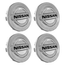 Jogo Calotinha Meio Roda 55mm Nissan March Sentra Versa Kicks