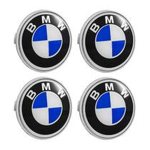 Jogo Calotinha Roda Liga Leve BMW Azul Até 2018 69mm Azul e Preta Jogo Calotinha Roda Liga Leve BMW Azul Até 2018 69mm Azul e Preta