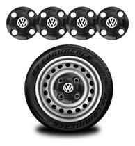 Jogo Calotinhas Centrais Vw Aro 13 14 15 Gol G3 G4 G5 G6 G7