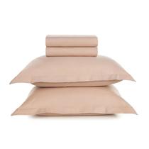 Jogo Cama Casal 4 Pcs Algodão 200 Fios Tom Rose Karsten Jogo Cama Casal 4 Pcs Algodão 200 Fios Tom Rose Karsten
