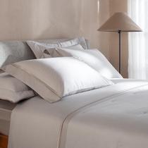 Jogo Cama Casal Cetim 300 Fios Vision Otto Bege Buddemeyer