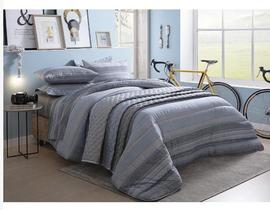Jogo cama casal duplo Queen 4 peças 2,50 m x 2,40 m realce Premium SULTAN.