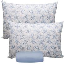 Jogo Cama Casal Fronha 100% Algodão Florianopolis 3 Pçs Jogo Cama Casal Fronha 100% Algodão Florianopolis 3 Pçs