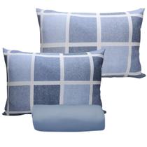 Jogo Cama Casal Fronha 100% Algodão Paraty 3 Pçs