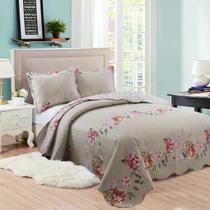 Jogo Cama Casal Queen Size 4 Peças Microfibra 150fios Sultan