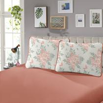 Jogo Cama Casal SBX Rubi Malha Helena Salmão