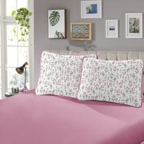 Jogo Cama Casal SBX Rubi Malha Sofia Rose