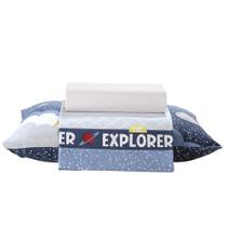 Jogo Cama Dohler The Explorer Infantil Solteiro 100% Algodão