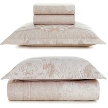 Jogo Cama e Colcha Dupla Face Solteiro Infantil Karsten Percal 200 Fios 100% Algodão Colcha Matelassê