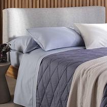 Jogo Cama King 180 Fios Basic Percalle Azul Buddemeyer