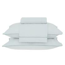 Jogo Cama King 180 Fios Buddemeyer Percalle Verde Jogo Cama King 180 Fios Buddemeyer Percalle Verde
