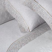 Jogo Cama King 250 Fios Buddemeyer Eleonora Branco Jogo Cama King 250 Fios Buddemeyer Eleonora Branco