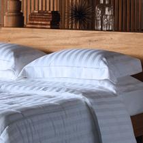 Jogo Cama King 260 Fios Andreza 04 Peças Stripe Acetinado