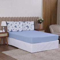 Jogo Cama King 3P Lençol + Fronha Esmeralda Percal 100% Jogo Cama King 3P Lençol + Fronha Esmeralda Percal 100%
