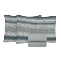 Jogo Cama King 4 Peças Algodão Premium Plus Estamparia