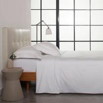 Jogo Cama King Cetim 300 Fios Sublime Branco Buddemeyer