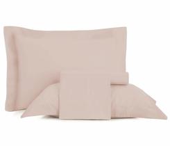 Jogo Cama King Cetim Sublime 300 Fios Liso P. Ajour