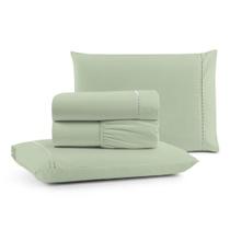 Jogo Cama Lençol Bali King Percal 180 Fios 100% Algodão Jogo Cama Lençol Bali King Percal 180 Fios 100% Algodão