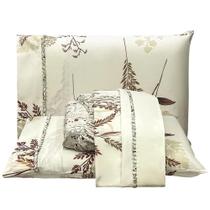 Jogo Cama Lençol Casal Topázio Percal 300 Fios 4 Peças Bege Jogo Cama Lençol Casal Topázio Percal 300 Fios 4 Peças Bege