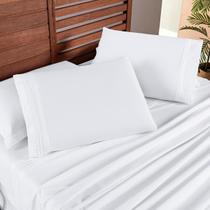 Jogo Cama Lençol Cherry King Size 4 Pç Bordado 200 Fios Jogo Cama Lençol Cherry King Size 4 Pç Bordado 200 Fios