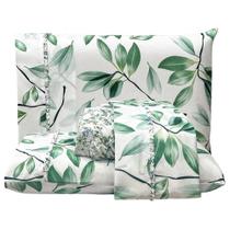 Jogo Cama Lençol King Topázio Percal 300 Fios 4 Peças Jogo Cama Lençol King Topázio Percal 300 Fios 4 Peças