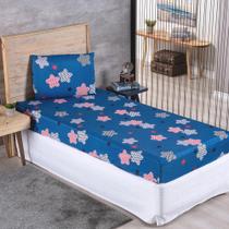 Jogo Cama Lençol Solteiro Alegria 2 Peças Star 100% Jogo Cama Lençol Solteiro Alegria 2 Peças Star 100%