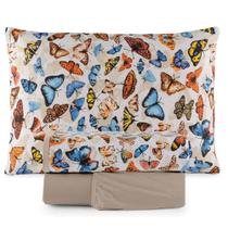 Jogo Cama Lençol Sonho Bom Solteiro Em Malha 3 Peças Avelã