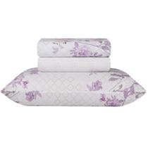 Jogo Cama Queen 180 Fios Sonhare Belize Lilas