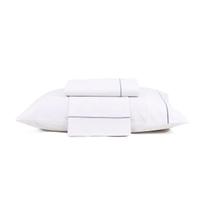 Jogo Cama Queen 200 Fios Festone Classic Kacyumara Branco /