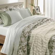 Jogo Cama Queen 300 Fios Celine 100% Algodão Egípcio Karsten Jogo Cama Queen 300 Fios Celine 100% Algodão Egípcio Karsten