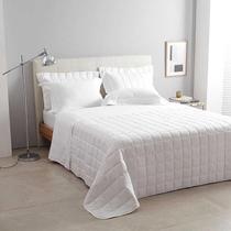 Jogo Cama Queen 300 Fios Damask Stripes Branco Budde