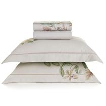 Jogo Cama Queen 300 Fios Karsten Isla Bege