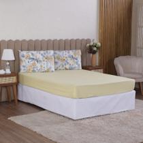 Jogo Cama Queen 3P Lençol + Fronha Esmeralda Percal 100% Jogo Cama Queen 3P Lençol + Fronha Esmeralda Percal 100%
