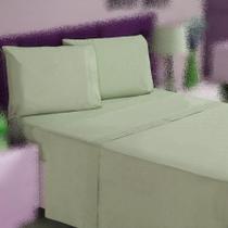 Jogo Cama Queen 4P Lençol + Fronha 100% Algodão Percal Rubi Jogo Cama Queen 4P Lençol + Fronha 100% Algodão Percal Rubi