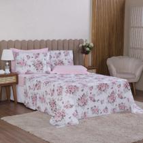 Jogo Cama Queen 4P Lençol + Fronha Esmeralda Percal 100% Jogo Cama Queen 4P Lençol + Fronha Esmeralda Percal 100%