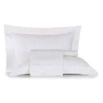 Jogo cama queen 4pc algodao lux 200f classica - branco Jogo cama queen 4pc algodao lux 200f classica - branco