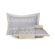 Jogo Cama Queen Bossa Nova Cetim Sublime 300 Fios Altenburg