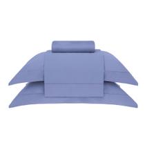 Jogo Cama Queen Buddemeyer 300 Fios Bud Vision New Colors 2 Azul 081